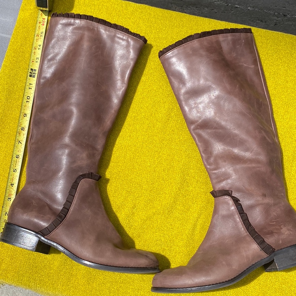 COPY - Migliorini Italy tall soft leather boots sz9